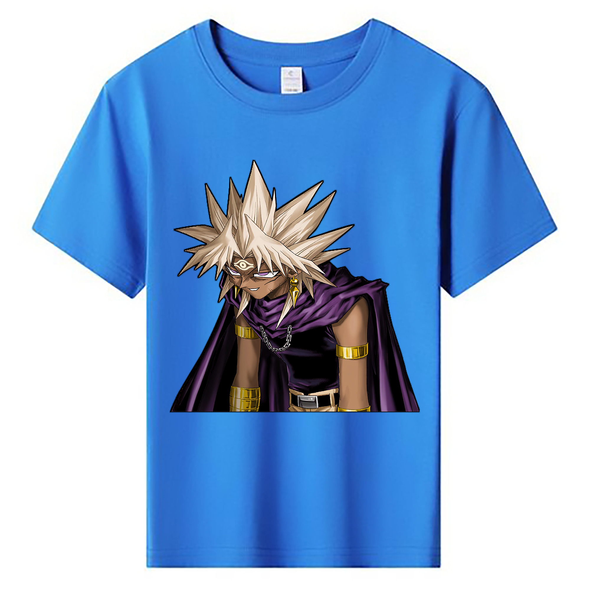 （画像用） 遊☆戯☆王 Yu-Gi-Oh! 綿100％キッズTシャツ（フロントプリント）